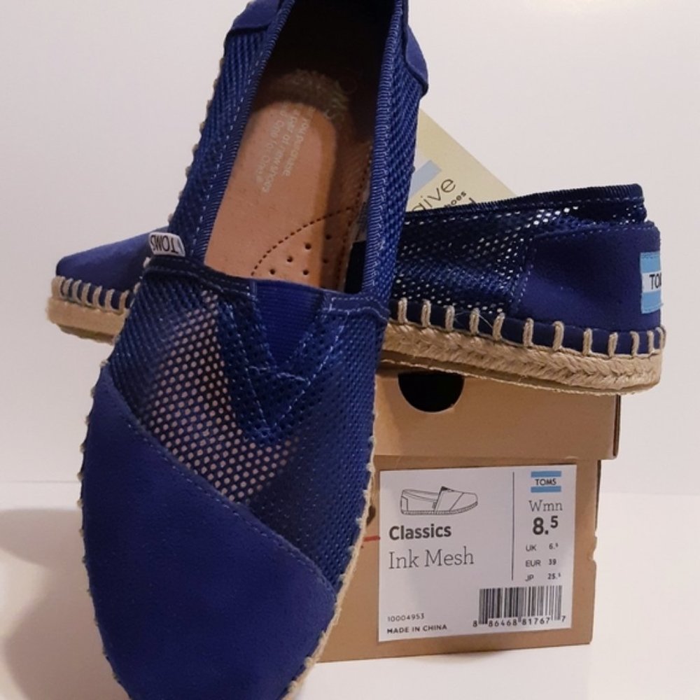 TOMS Spadrilles Ink Mesh. 😍.